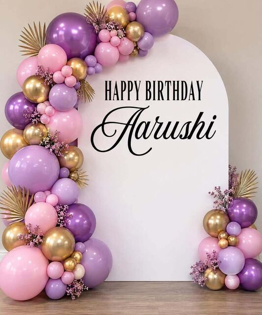 Happy Birthday Aarushi