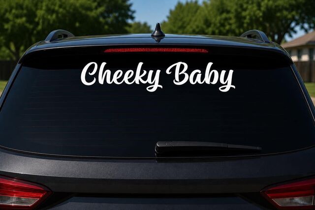 Custom Car Banner 100 x 10cm