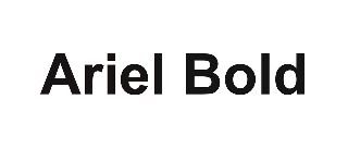 Ariel Bold