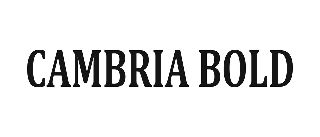 Cambria Bold