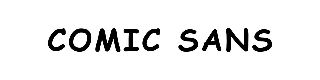 Comic Sans