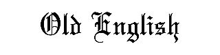 Old English